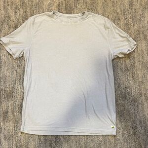 Vuori Light Gray Short Sleeve Tee